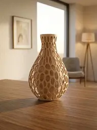 Ваза Voronoi Organic 12 x 12 x 17 см - мініатюра 4