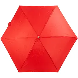 Жіноча складана парасолька механічна Art Rain 93 см червона
