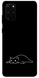 TPU чохол Demsky Lazy cat для Samsung Galaxy S20+