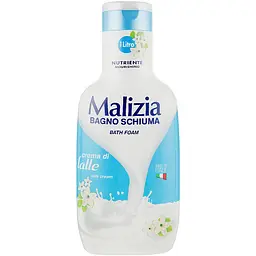 Гель-піна для душу та ванни Malizia Bath Foam Milk Cream Латте 1 л (8003510004249)