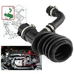 Патрубок повітряного фільтра FORD C-MAX, Focus, VOLVO C30, S40, V50 OEM 1673571 - мініатюра 5