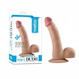 Фалоімітатор - The Ultra Soft Dude 8.8" #1 - мініатюра 1