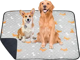 Багаторазова пелюшка Derby Washable Reusable Dog Pee Pad PM002-2 Light Grey 50х70 см