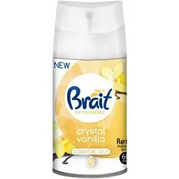 Змінний балон BRAIT 250мл для автоматичного ароматизатора Cristal Vanilla