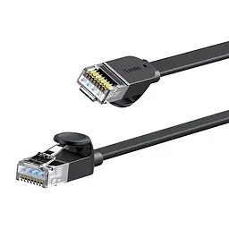 Кабель для інтернету плоский Baseus Six types of RJ45 Gigabit network cable 3m (PCWL-C01) - мініатюра 3