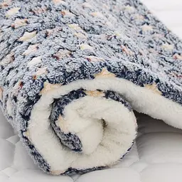 Плед для тварин Soft Pet Bed Cushion 60х80 см Blue Small Star - мініатюра 2