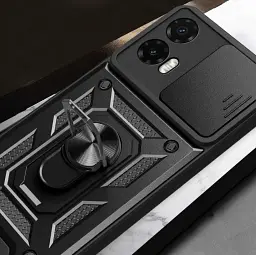 Чохол до мобільного телефона BeCover Military Motorola Moto G35 Black (713089) - мініатюра 3