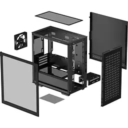 Корпус Deepcool CH370 Black (R-CH370-BKNAM1-G-1) [146743] - мініатюра 12