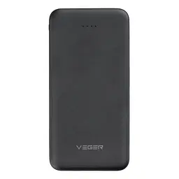 Зовнішній акумулятор VEGER 10000 mAh 2A A10 (W1065)