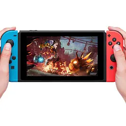 Бездротовий контролер Hoco GA33 Dragon for Nintendo Switch (500mAh) Red Blue - мініатюра 3