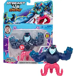 Фігурка MrBeast Lab Шаблезубий Кальмар розтягується (124289) - мініатюра 2