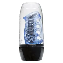 Мастурбатор Fleshlight Fleshskins Grip Blue Ice, надійна фіксація на руці, відмінно для пар та мінета - мініатюра 4
