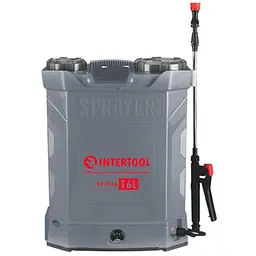 Обприскувач садовий акумуляторний Intertool DT-9016 16л x 8Ач