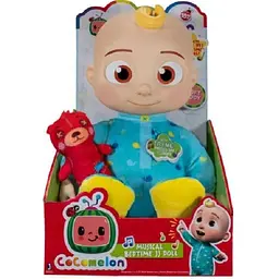 М'яка іграшка CoComelon Roto Plush Bedtime JJ Doll Джей Джей зі звуком, 30 см (CMW0016) - мініатюра 2