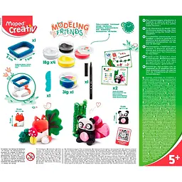Набір для творчості Maped Cute зі самозастигаючої глини (MP.907204) - мініатюра 2