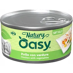Вологий корм Oasy Dog Wet Natury для собак курка з овочами 150 г
