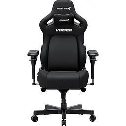 Геймерське крісло Anda Seat Kaiser 4 V2 карбонова тканина розмір XL чорне (AD12YDDC-XLL-20-B-CF-03) [167645]