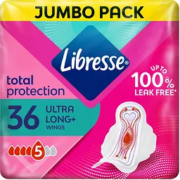 Прокладки гігієнічні Libresse Ultra Long 36 шт.