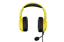 Навушники ігрові з мікрофоном 2E GAMING HG340 Yellow, mini-jack/dual 3.5mm, RGB, 2 м - мініатюра 6