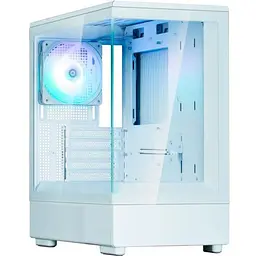 Корпус Zalman P10, білий, Mini Tower, без БЖ, для Micro ATX / Mini ITX, 1xType-C / 1xUSB 3.0, макс. CPU - 173 мм / VGA - 384 мм,
