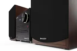 Мікросистема Sharp Micro Sound System Brown (XL-B512(BR)) - мініатюра 2