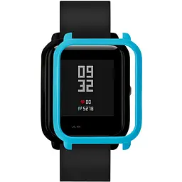 Захисний бампер Tamister для смартгодинника Amazfit Bip / Bip Lite блакитний