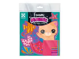 Набір для творчості VLADI TOYS зі м'якою мозаїкою та стразами "Історія русалоньки" VT4511-21