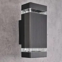 Вуличний світильник Goldlux 307866 Gilbert GU10 2x10W IP44 BK - мініатюра 4