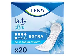 Прокладки урологічні TENA 20шт жіночі 5 крапель Lady Slim Extra