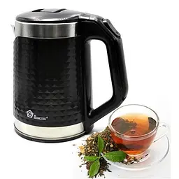 Дисковий електричний чайник Domotec MS-5027 2000W Чорний