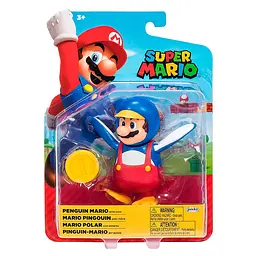 Ігрова фігурка Super Mario Маріо-пінгвін, з артикуляцією, 10 см (40824i) - мініатюра 7