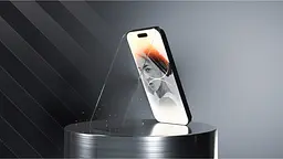 Захисне скло iLera Infinity Full Cover Glass для Apple iPhone 15 Pro Max (iLin15PrMx) [92124] - мініатюра 3