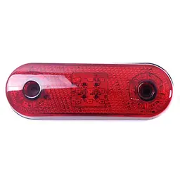 LED Габарит Thoc Auto 115 х 40 мм 12/24V 21 діод Червоний (ТН-1832) 1 шт.