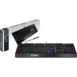 Клавіатура MSI Vigor GK20 Black (S11-04RU230-CLA) [68390] - мініатюра 4