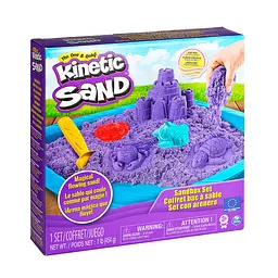 Набір піску для дитячої творчості Wacky-Tivities Kinetic Sand, фіолетовий, 454 г (71402P) - мініатюра 7