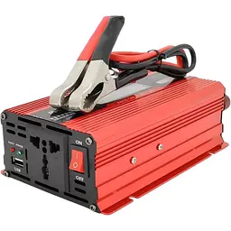 Автомобільний інвертор UKC YT-500W-CI12V+LCD 500VA (300W) 12/220V [167727]
