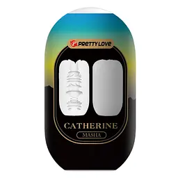 Мастурбатор Pretty Love Catherine Masha білий - мініатюра 6