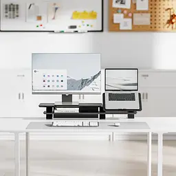 Настільна підставка для монітора OfficePro Wood Black (MR260B) - мініатюра 6
