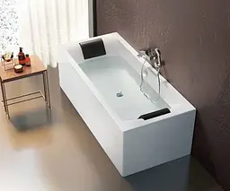 Ванна акрилова в комплекті з ніжками і підголівниками Roca Hall 180x80 A248163000 - мініатюра 2