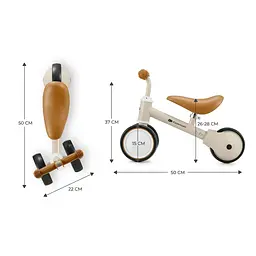 Каталка-Біговел Kinderkraft Cutie Light Beige (KRCUTI00BEG0000) - мініатюра 9