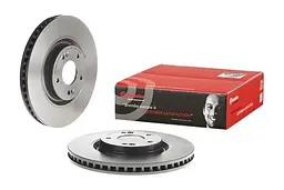 Диск гальмівний вентильований Kia Optima III-IV, Ceed II-III 09-25р Brembo (09.C245.11) - мініатюра 2
