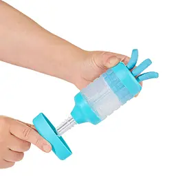 Незастигаюча маса для ліплення з пресом Wonder Factory 595106(Blue) 5х6х19 см - мініатюра 2