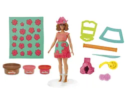 PD Набір для творчості з масою для ліплення Hasbro Barbie. Квіти та бахрома (G1360) - мініатюра 3