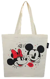 Сумка шопер для покупок Disney Mickey and friends Бежева - мініатюра 3