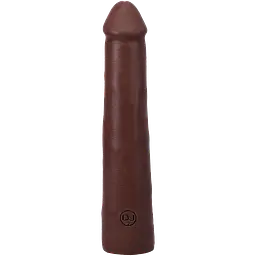 Фалоімітатор Doc Johnson The Realistic Cock ULTRASKYN 9 Inch, шоколадний