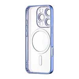Чохол Ductil Metallic Edge with MagSafe (Protected Camera & Lens) iPhone 16 Pro Light Blue - мініатюра 3