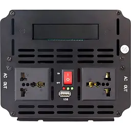 Автомобільний інвертор Choetech 12/220V 800W [INV-C800WUPS-EU] [108833] - мініатюра 3