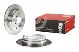 Диск гальмівний невентильований Honda CR-V III-IV 06-25р Brembo (08.A871.10) - мініатюра 2