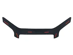 Дефлектор капота мухобойка Chevrolet Aveo T250 2006-2011 Седан Voron Glass - мініатюра 4