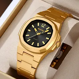 Наручний годинник Skmei 2382 Gold, 2382GD (18369) - мініатюра 4